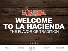 Tablet Screenshot of lahaciendawa.com